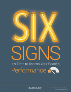 Signs it's time to assess