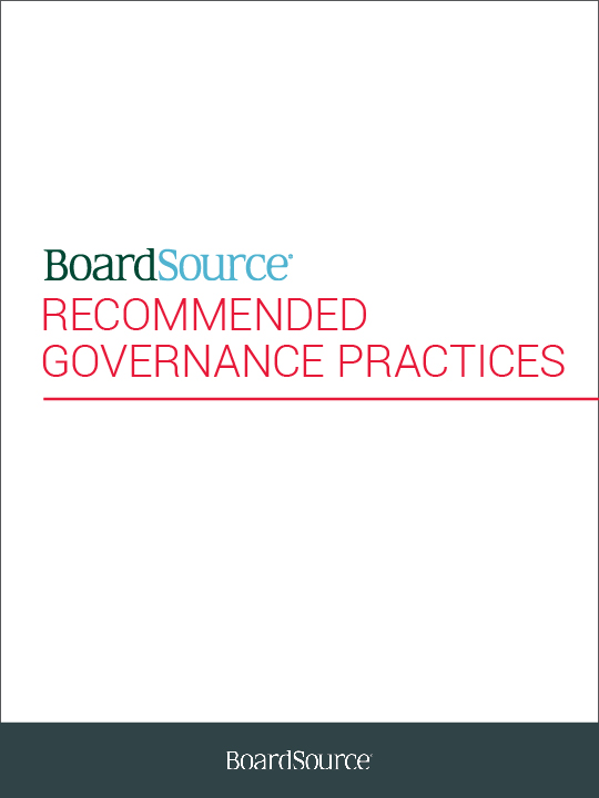 Recommended Governance Practices
