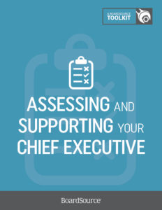 Assessing and Supporting the Chief Executive