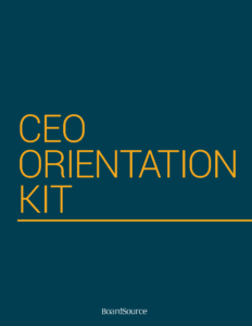 CEO Orientation Kit