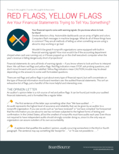 Are Your Financial Statements Trying to Tell You Something?