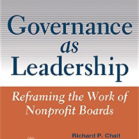 governance as leadership